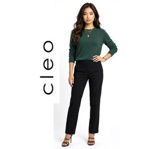 CLEO - Classic essential item - Black dress pants (Ever Body Style)